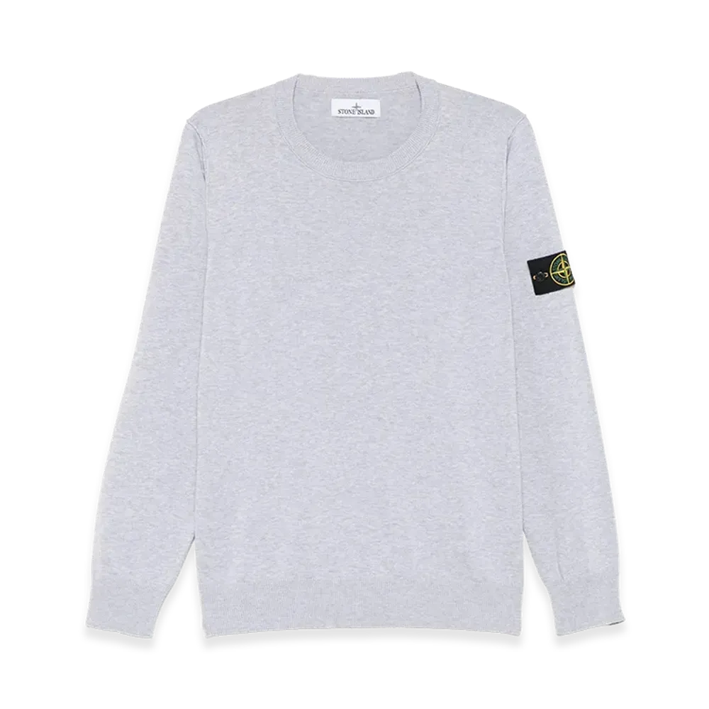 Stone Island Soft Organic Cotton Jersey "Gray"