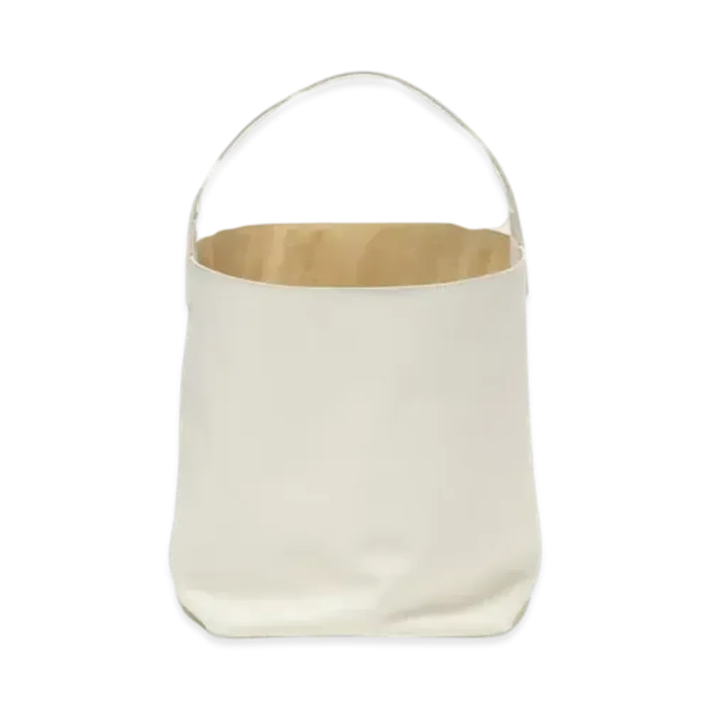 AURALEE Leather Shoulder Bag Made By Aeta "White"