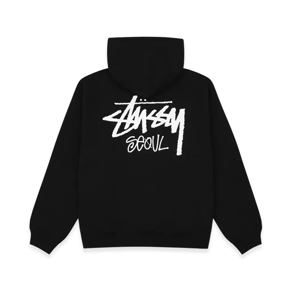 Stussy Stock Seoul Hood 2023 "Black"