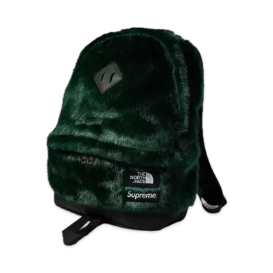 Supreme x The North Face Faux Fur Backpack "Green"