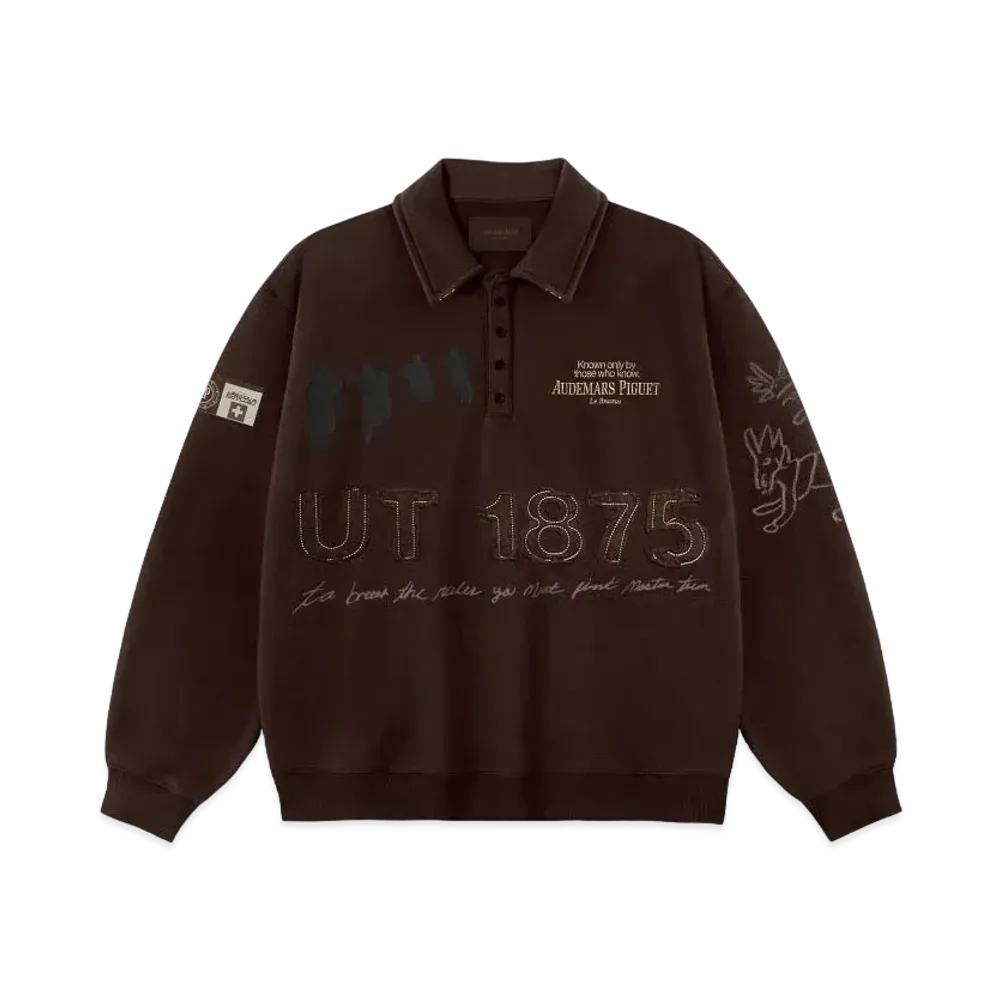 Travis Scott Cactus Jack x Audemars Piguet Rugby Sweater "Brown"