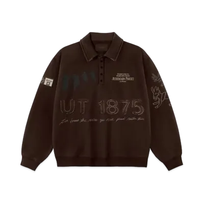 Travis Scott Cactus Jack x Audemars Piguet Rugby Sweater "Brown"