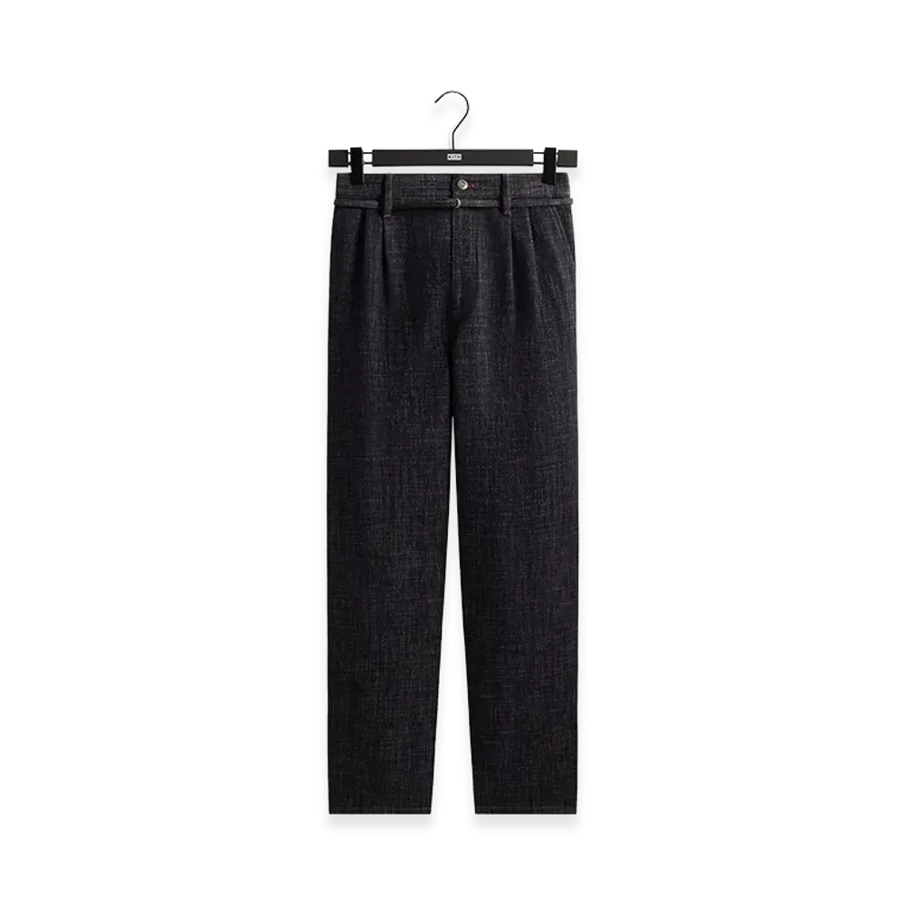 Kith &Kin Eli Pleated Trouser "Blue Navy"