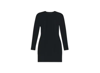 BALENCIAGA Women's Mini Dresses "Black"