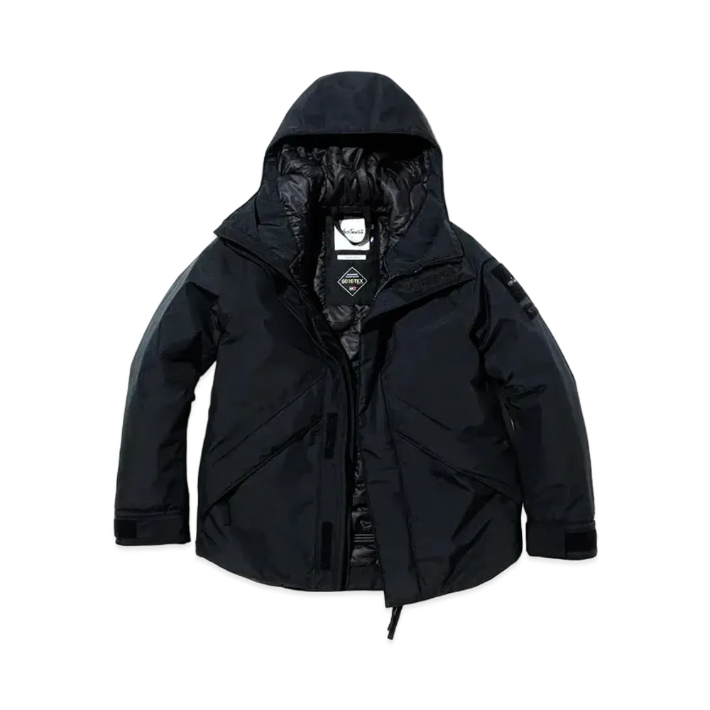 WILD THINGS x nonnative Explorer Puff Jumper Denali Poly Taffeta GORE-TEX Paclite 2.5L "Black"