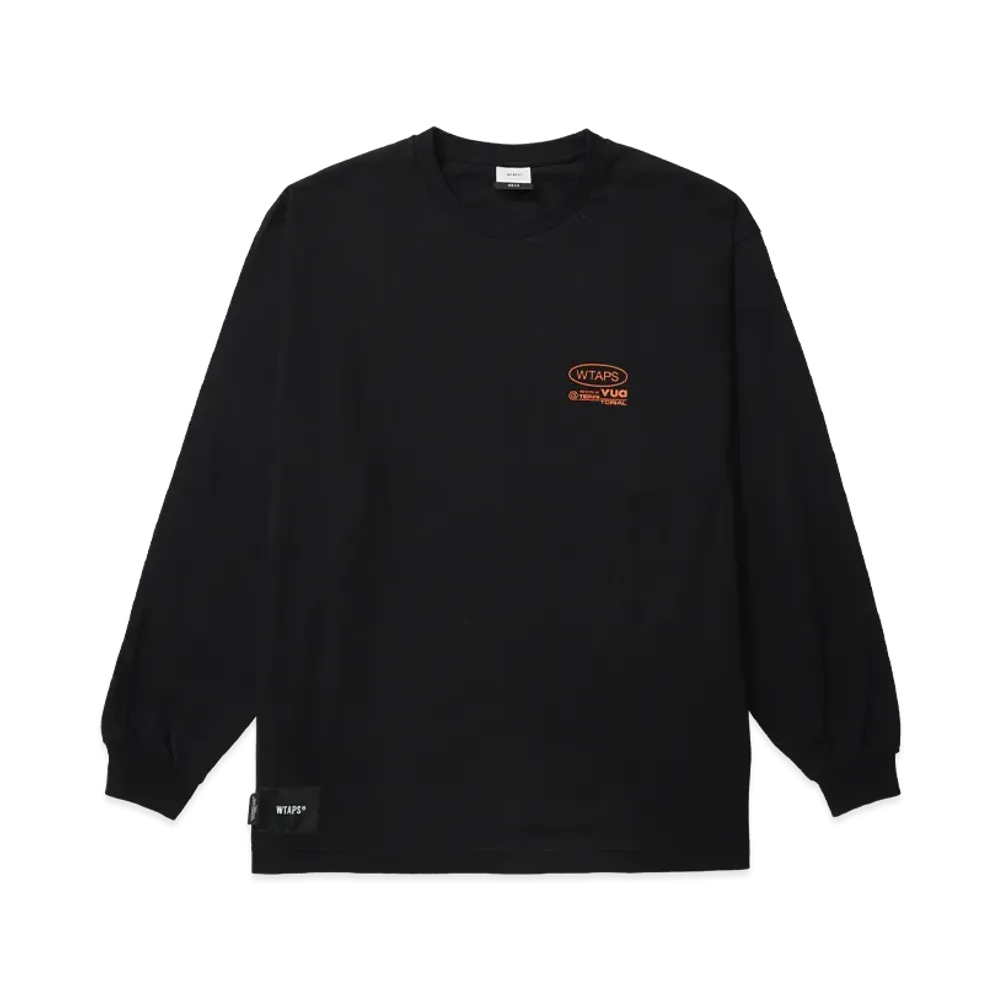 WTAPS Protected By / LS / Cotton "Black"