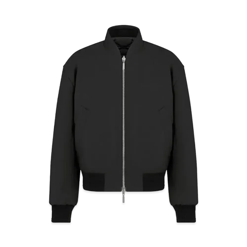 Dior Christian Dior Couture Reversible Jacket Blended Cotton Twill "Black"