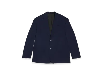 BALENCIAGA Oversized Jacket "Navy Blue"