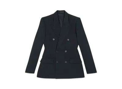BALENCIAGA Men's Hourglass Jacket "Black"