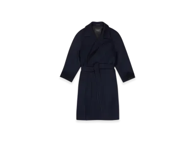 BALENCIAGA Raglan Coat "Navy Blue"