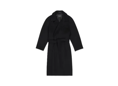 BALENCIAGA Men's Raglan Coats "Black"
