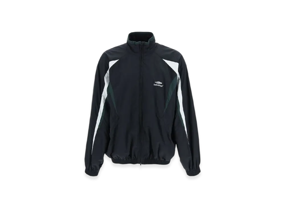 BALENCIAGA 3B Sports Icon Track Jacket "Black White"