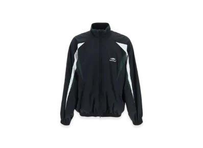 BALENCIAGA 3B Sports Icon Track Jacket "Black White"