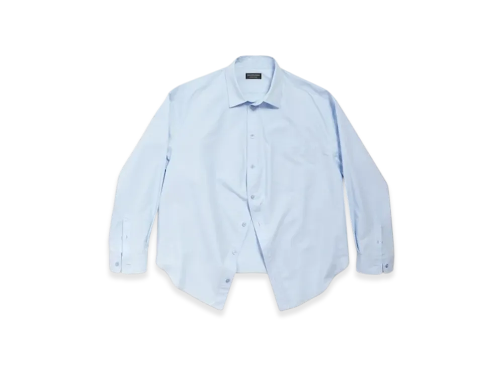 BALENCIAGA Swing Shirt "Blue"