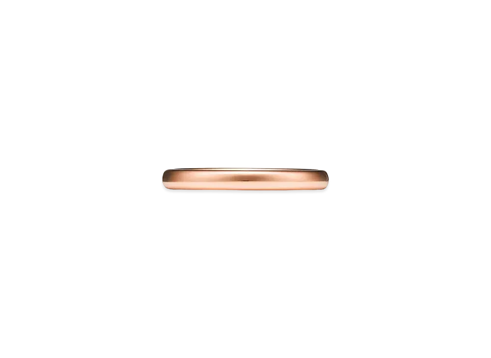 Tiffany & Co. Wedding Band Ring 18K "Rose Gold"