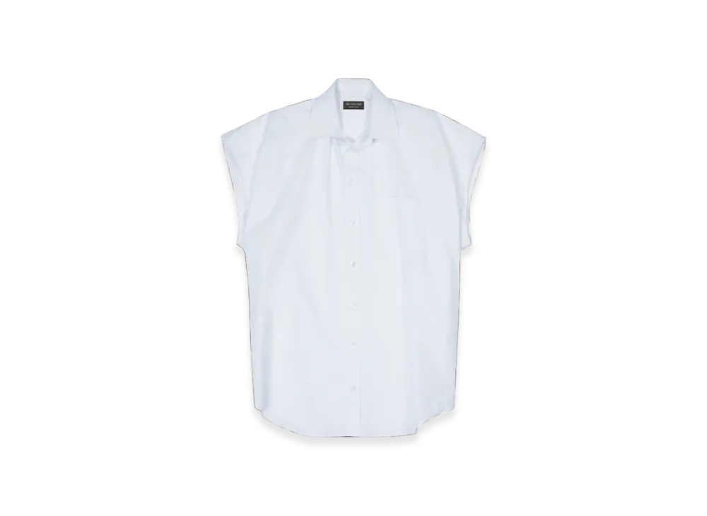 BALENCIAGA Women's Oversized Shirt "White"