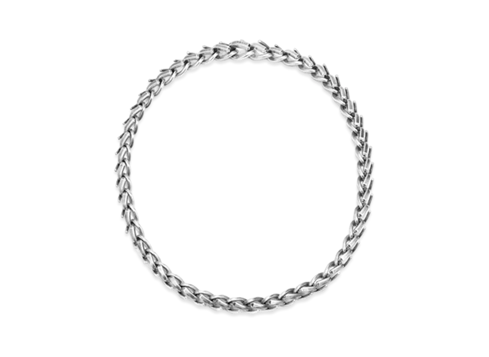 Tiffany & Co. Tiffany Forge Medium Link Necklace in Blackened "Silver"