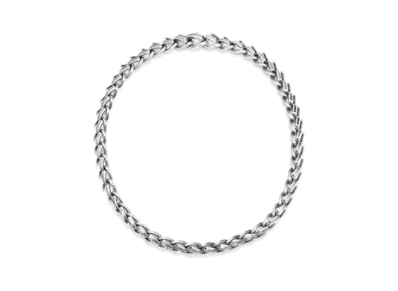 Tiffany & Co. Tiffany Forge Medium Link Necklace in Blackened "Silver"