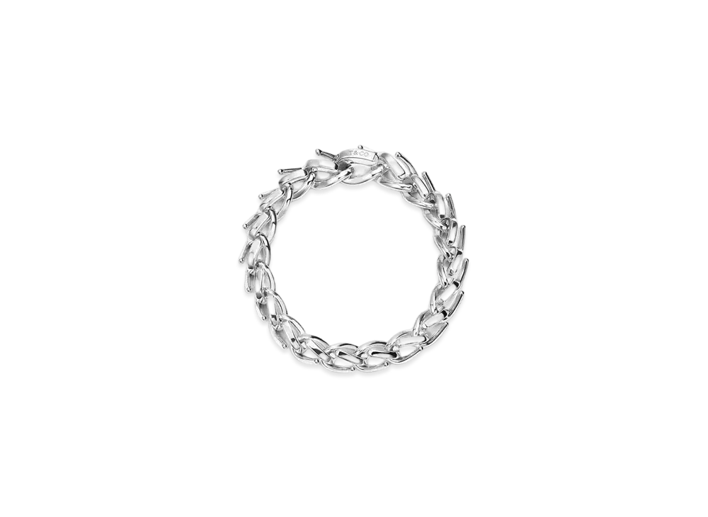 Tiffany & Co. Tiffany Forge Medium Link Bracelet in High-Polished "Silver"