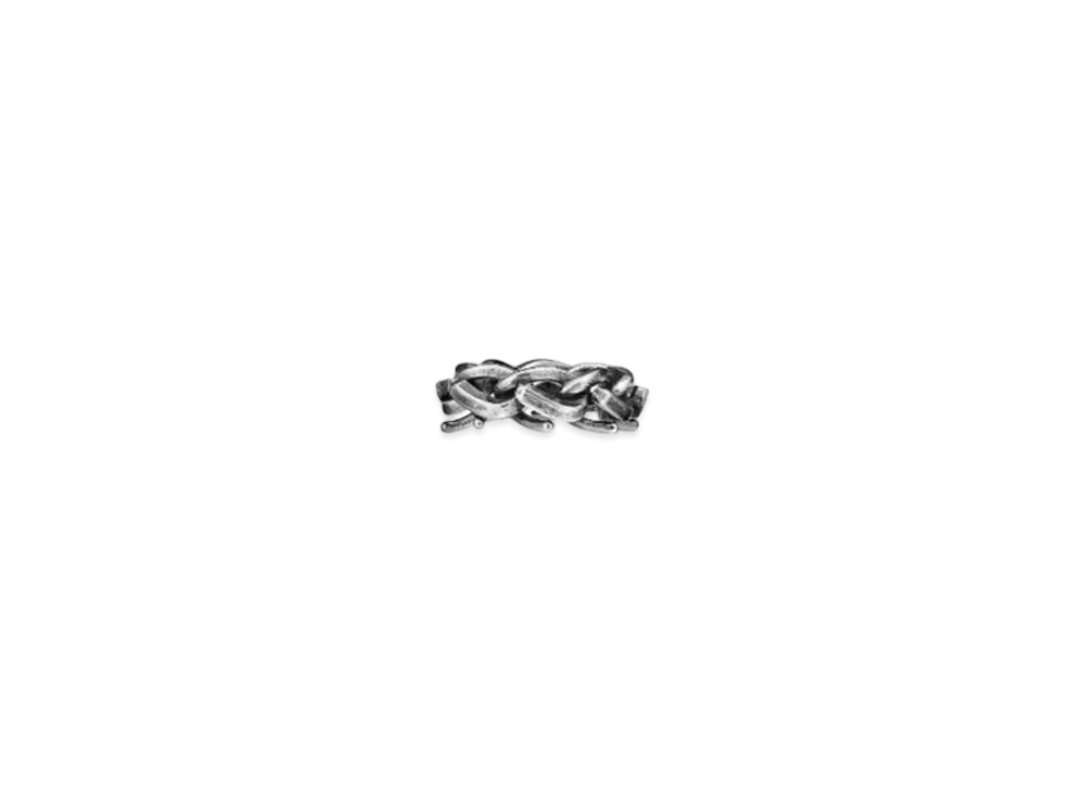 ティファニー ティファニー フォージ リンク リング いぶし仕上げ "シルバー" 72549570