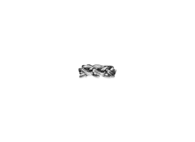 Tiffany & Co. Tiffany Forge Link Ring in Blackened "Silver"