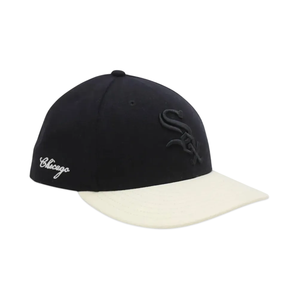 NEW ERA x THE CAP LP 59Fifty 'THE VINTAGE 2.0' Chicago White Sox "Black"