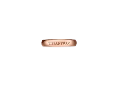 Tiffany & Co. T&CO.Band Ring 18K "Rose Gold"