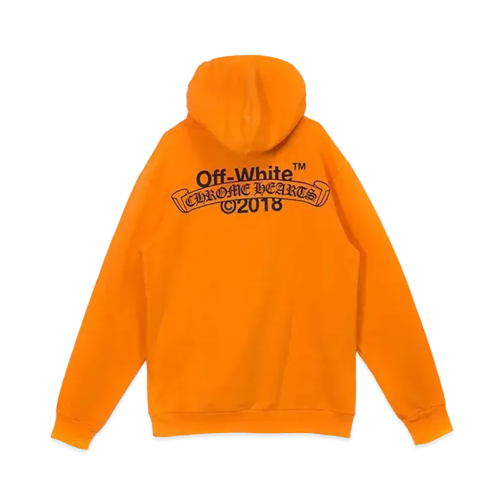 Chrome Hearts x Off-White 2018 Hoodie "Orange"