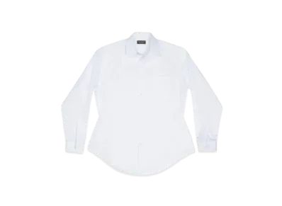 BALENCIAGA Women's Hourglass Shirts "White"