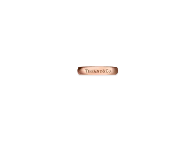 Tiffany & Co. T&CO. Band Ring 18K "Rose Gold"