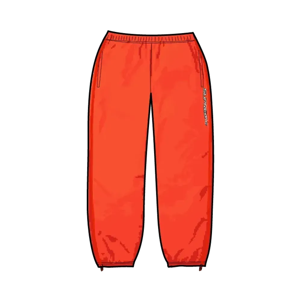 Supreme Ripstop Warm Up Pant "Orange"