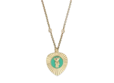 GUCCI HA HA HA Necklace with Pendant "Gold"