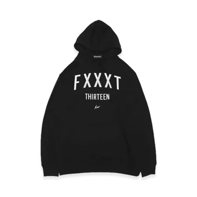 GOD SELECTION XXX x FRAGMENT 13th Anv FXXXT Hoodie GX-S26-13FCS-02 "Black"