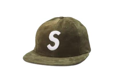 Supreme Suede S Logo 6-Panel (16FW) "Olive"