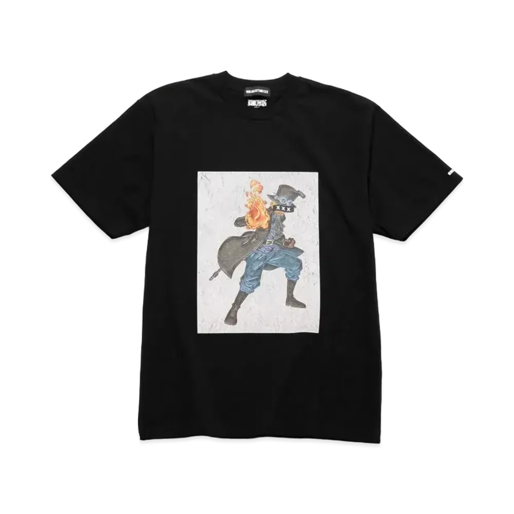 GOD SELECTION XXX ONEPIECE T-SHIRT GX-S21-OPST-03 Sabo "Black"