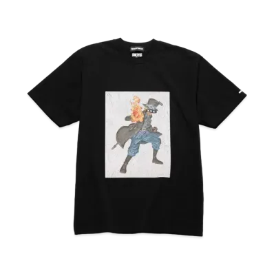 GOD SELECTION XXX ONEPIECE T-SHIRT GX-S21-OPST-03 Sabo "Black"