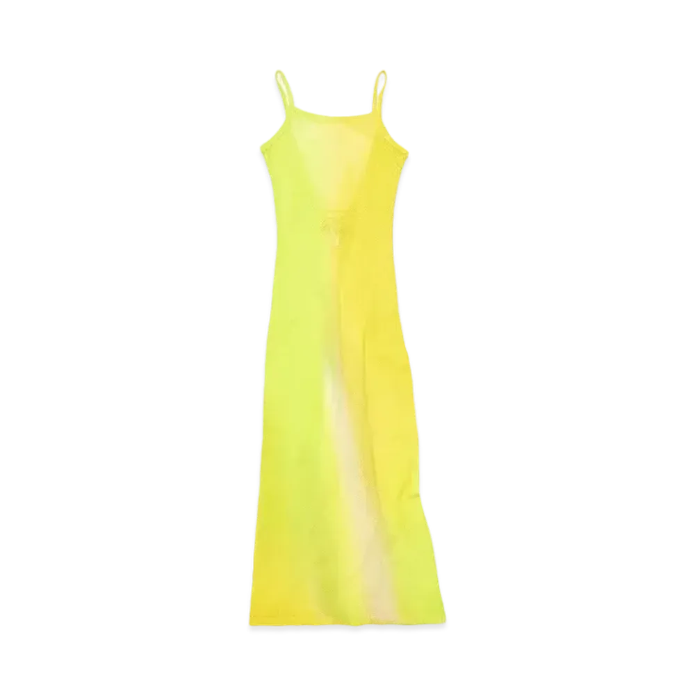 Acne Studios Strap Dress "Acid Yellow"