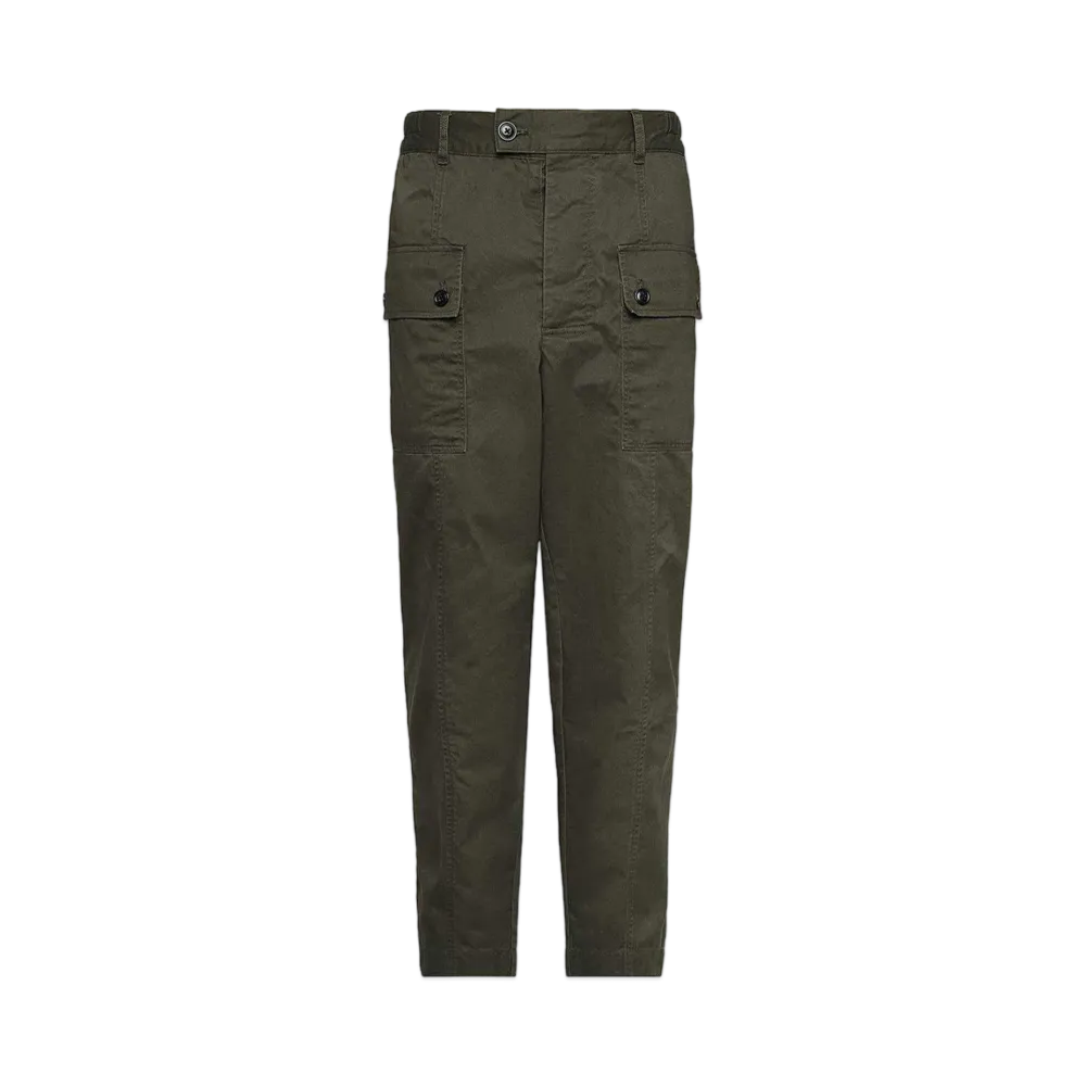 Barbour x Maison Kitsune Cargo Pants "Green"
