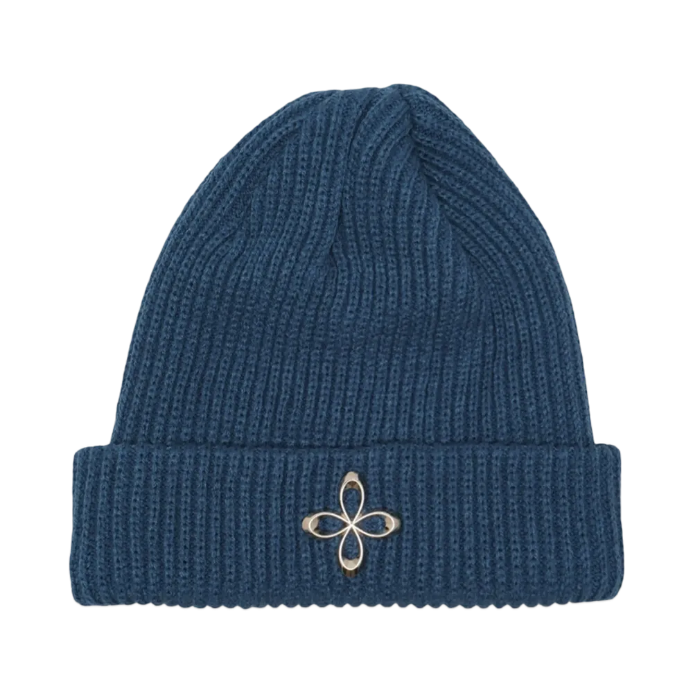 SURGERY clover logo beanie ver.2 "DEEP BLUE"