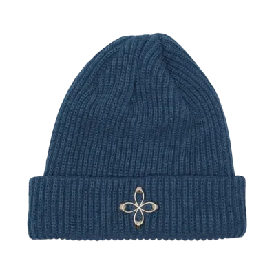 SURGERY clover logo beanie ver.2 "DEEP BLUE"