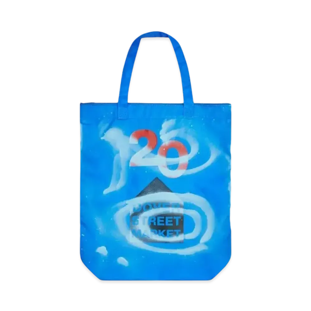 Dover Street Market London x Slawn 20th Anniversary Tote "Blue"