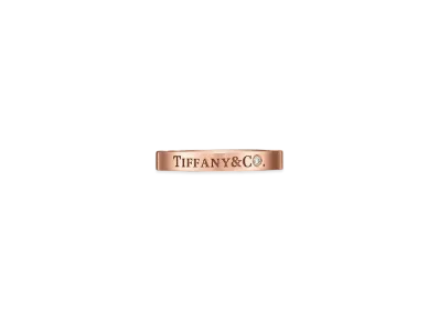 Tiffany & Co. Band Ring Diamond 18K "Rose Gold"