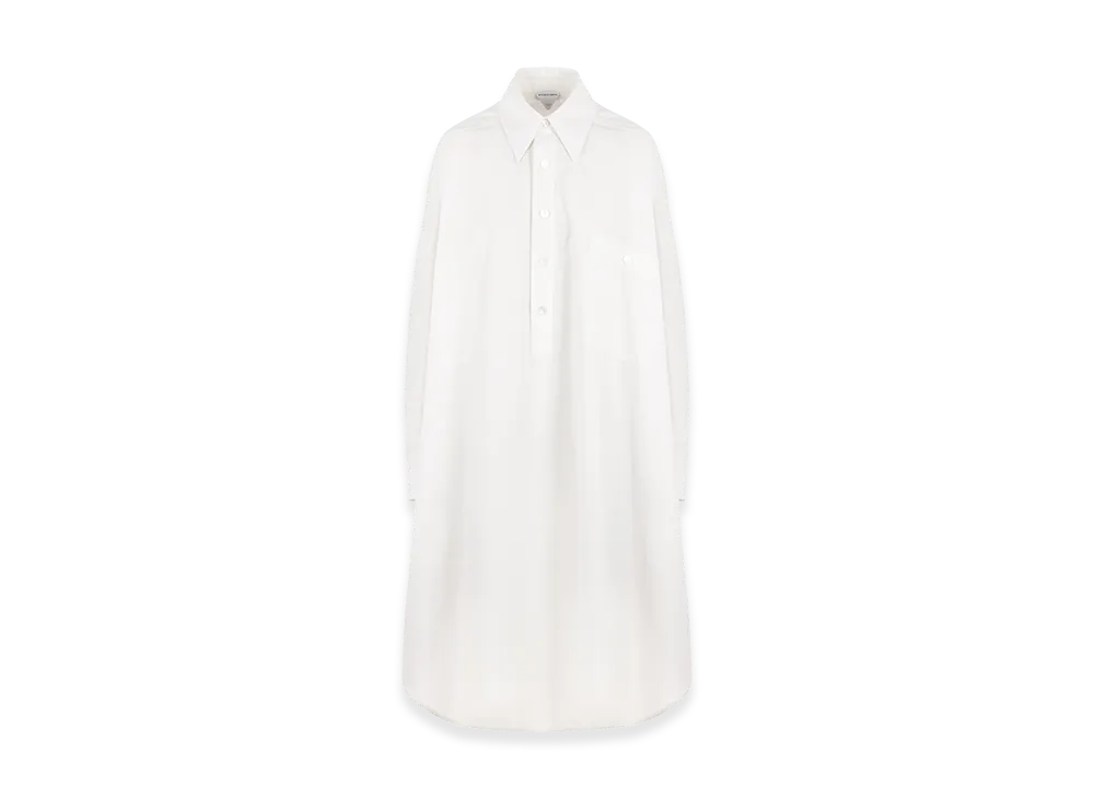 Bottega Veneta Women's Compact Cotton Dress "Ivory"