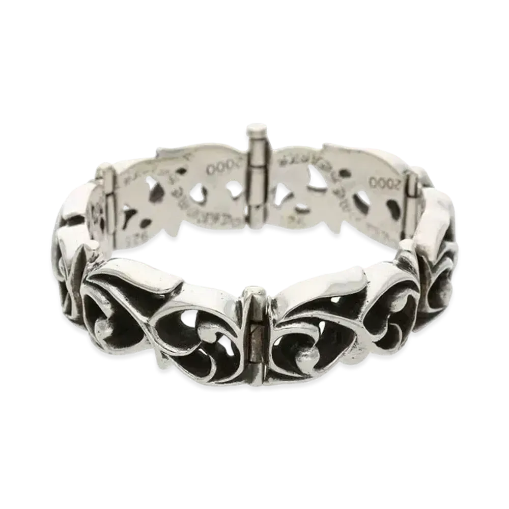 Chrome Hearts Etrnity Vine Band Link Bracelet "Silver"