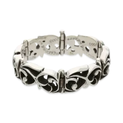 Chrome Hearts Etrnity Vine Band Link Bracelet "Silver"