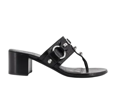 BALENCIAGA Women's City 50mm Thong "Black"