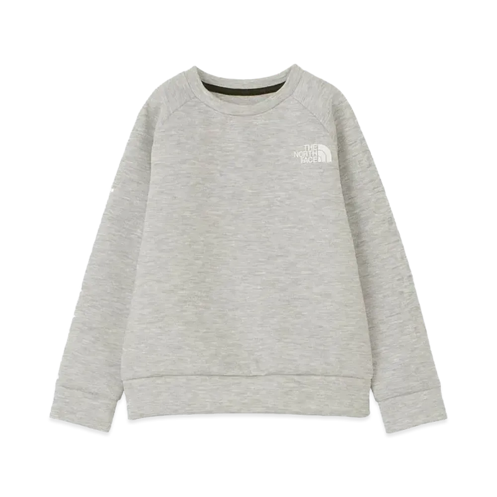 The North Face Tech Air Sweat Crew Kids "Mix Gray"
