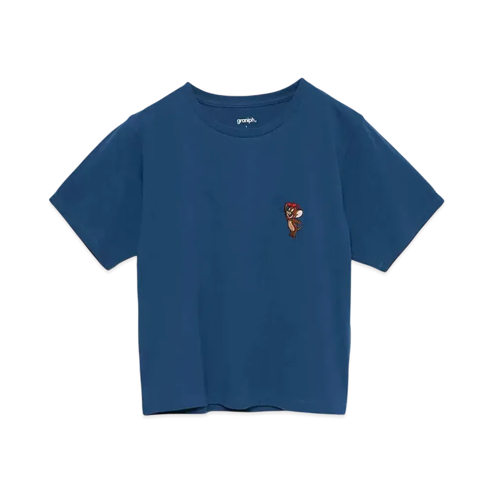 graniph x Tom and Jerry Jerry & Sunglasses Compact T-Shirt "Blue"
