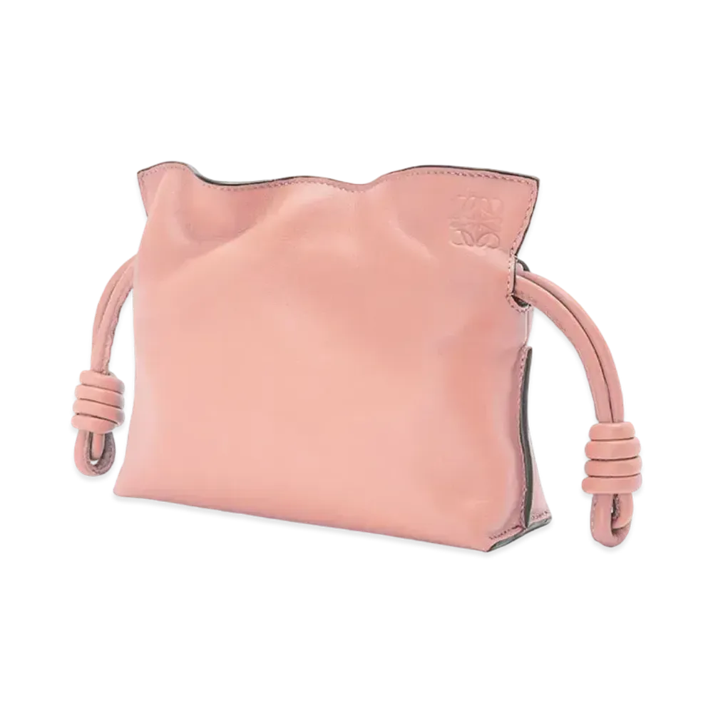 LOEWE Nano Flamenco Clutch In Nappa Calfskin "Blossom"