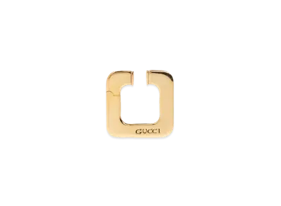 GUCCI Medium Square Earmuffs "Gold"